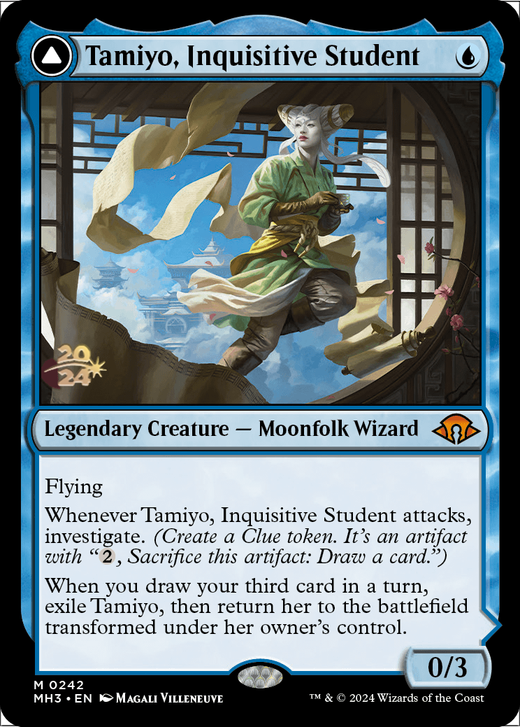 Tamiyo, Inquisitive Student