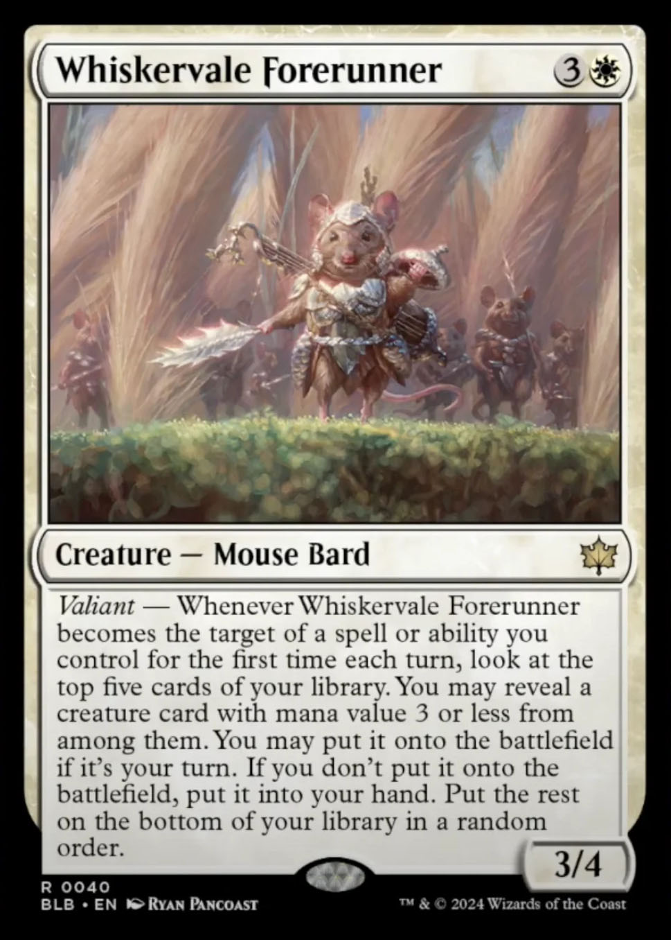 Whiskervale Forerunner