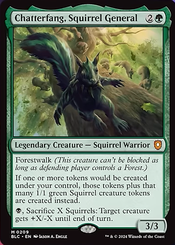 Chatterfang, Squirrel General