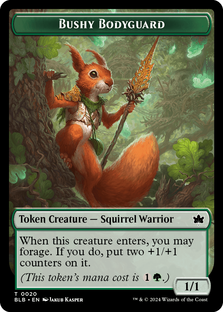 Bushy Bodyguard Token