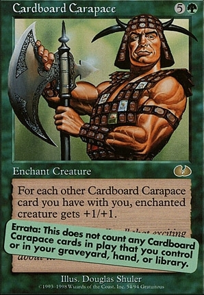 Cardboard Carapace