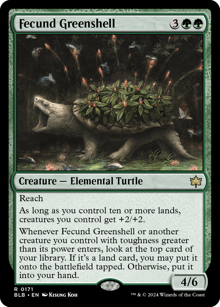 Fecund Greenshell