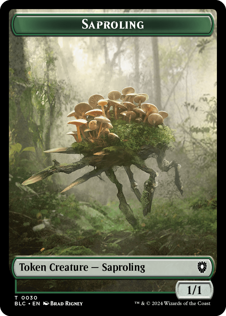 Saproling Token // Treasure Token