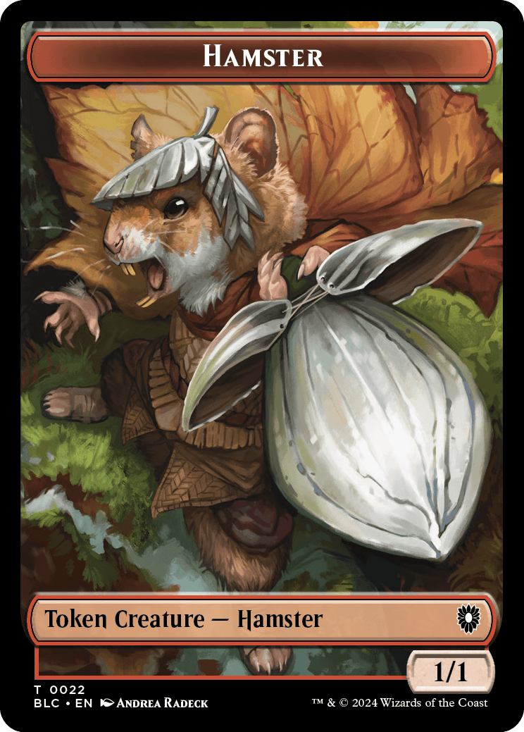 Hamster Token // Saproling Token