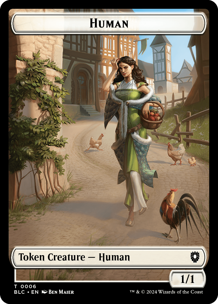 Human Token // Soldier Token