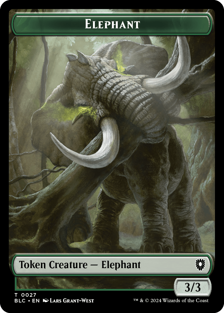Elephant Token // Squid Token