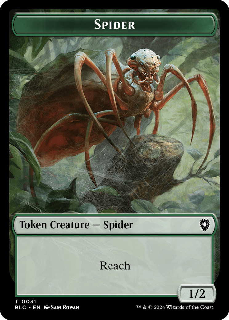 Spider Token // Blood Token