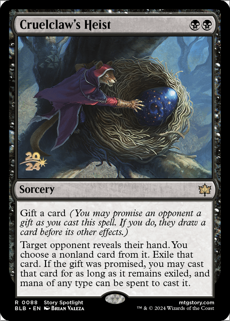 Cruelclaw's Heist