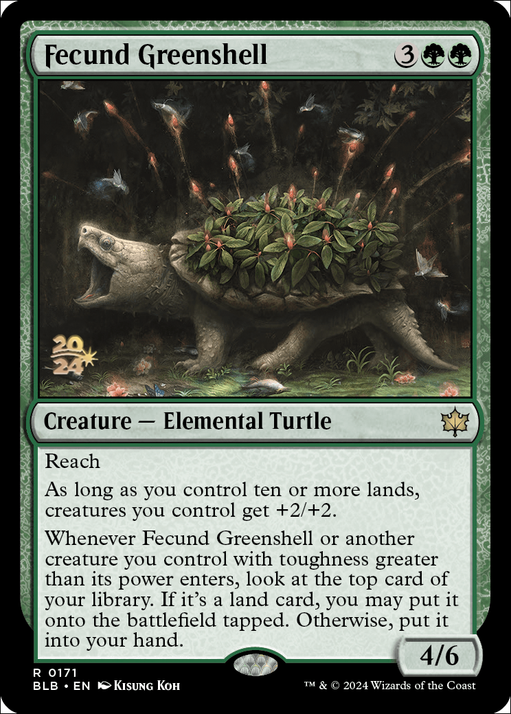 Fecund Greenshell