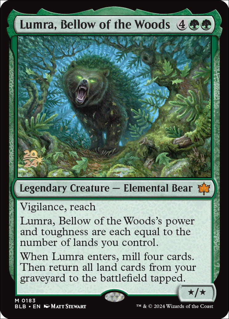 Lumra, Bellow of the Woods