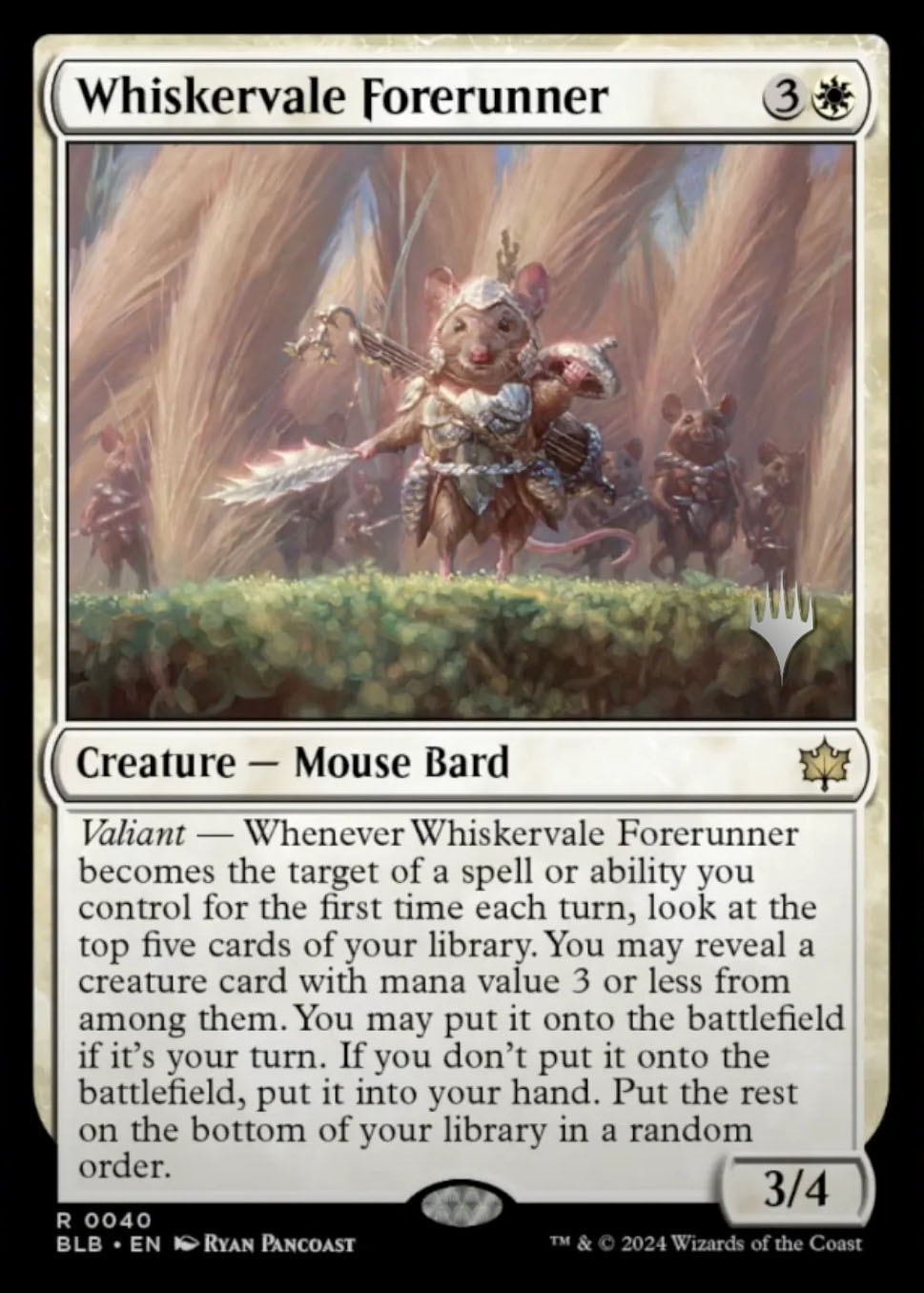 Whiskervale Forerunner