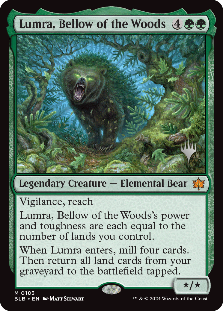 Lumra, Bellow of the Woods