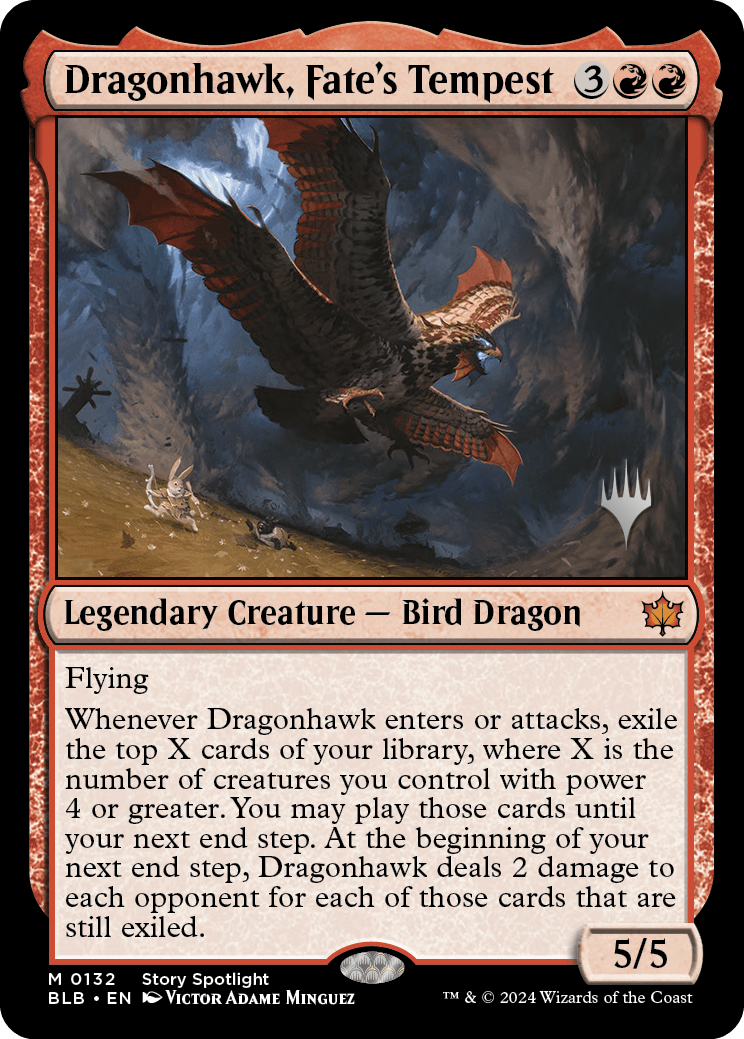 Dragonhawk, Fate's Tempest