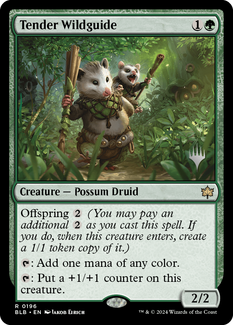 Tender Wildguide