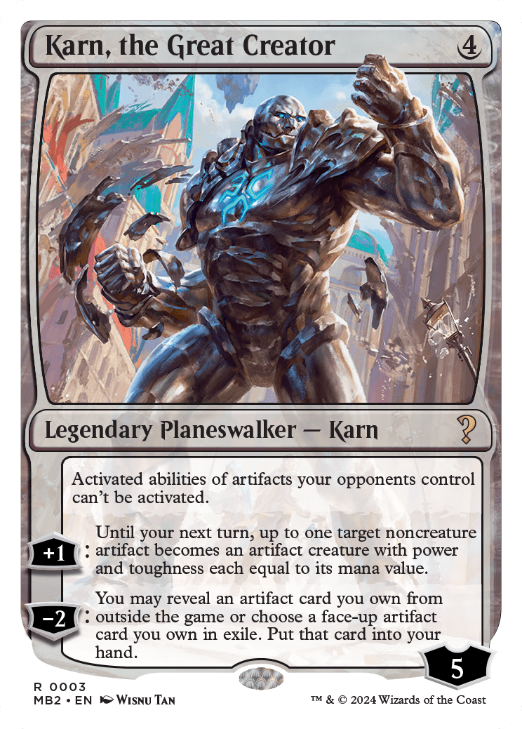 Karn, the Great Creator