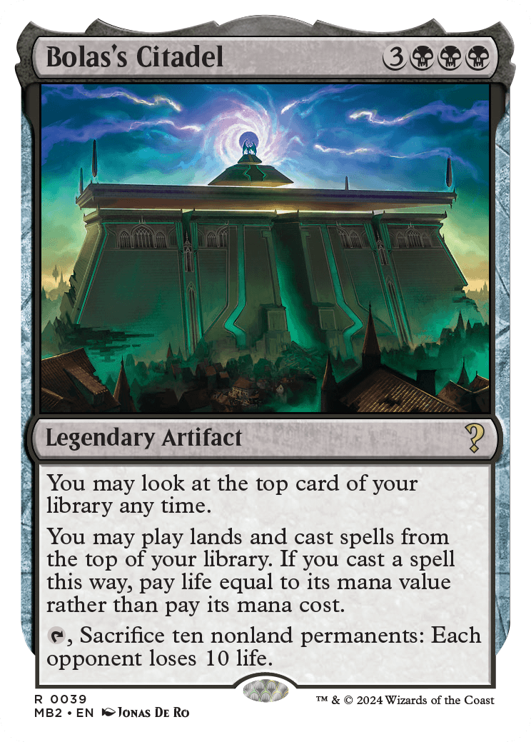 Bolas's Citadel