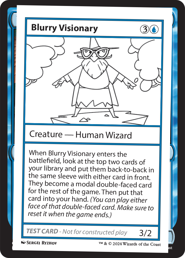 Blurry Visionary