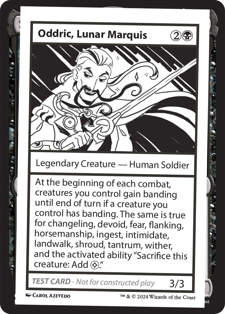 Oddric, Lunar Marquis