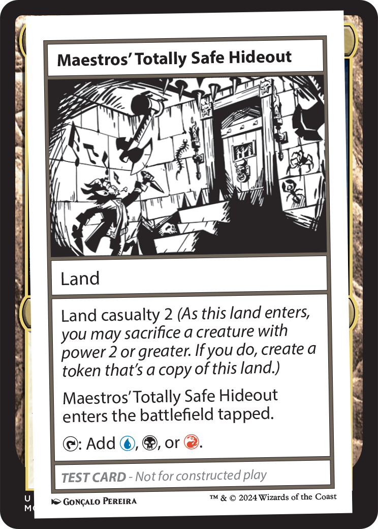 Maestros' Totally Safe Hideout