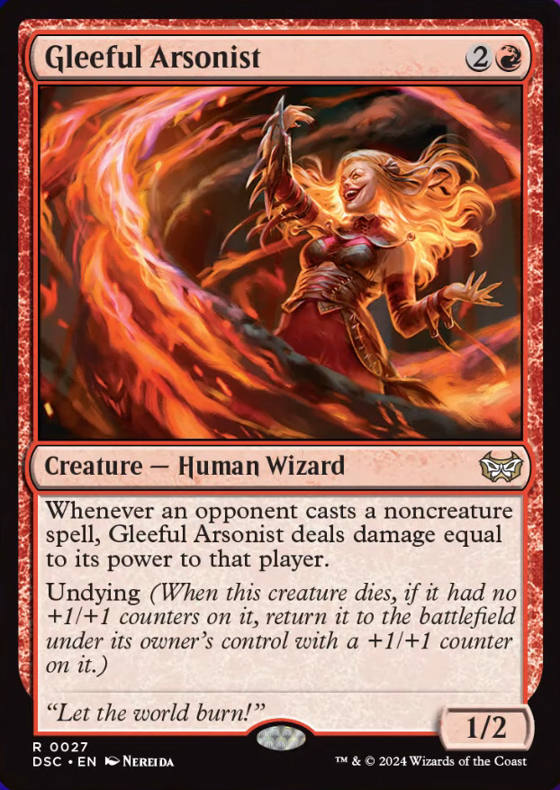 Gleeful Arsonist