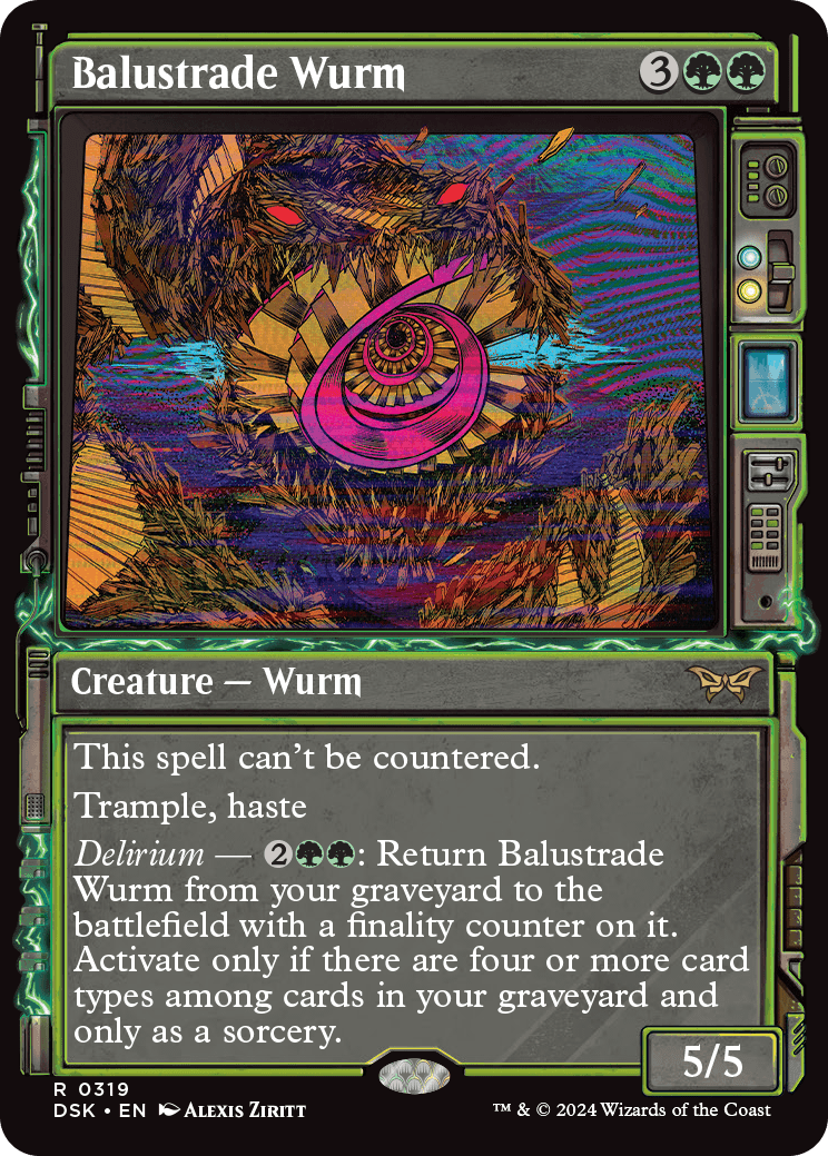 Balustrade Wurm