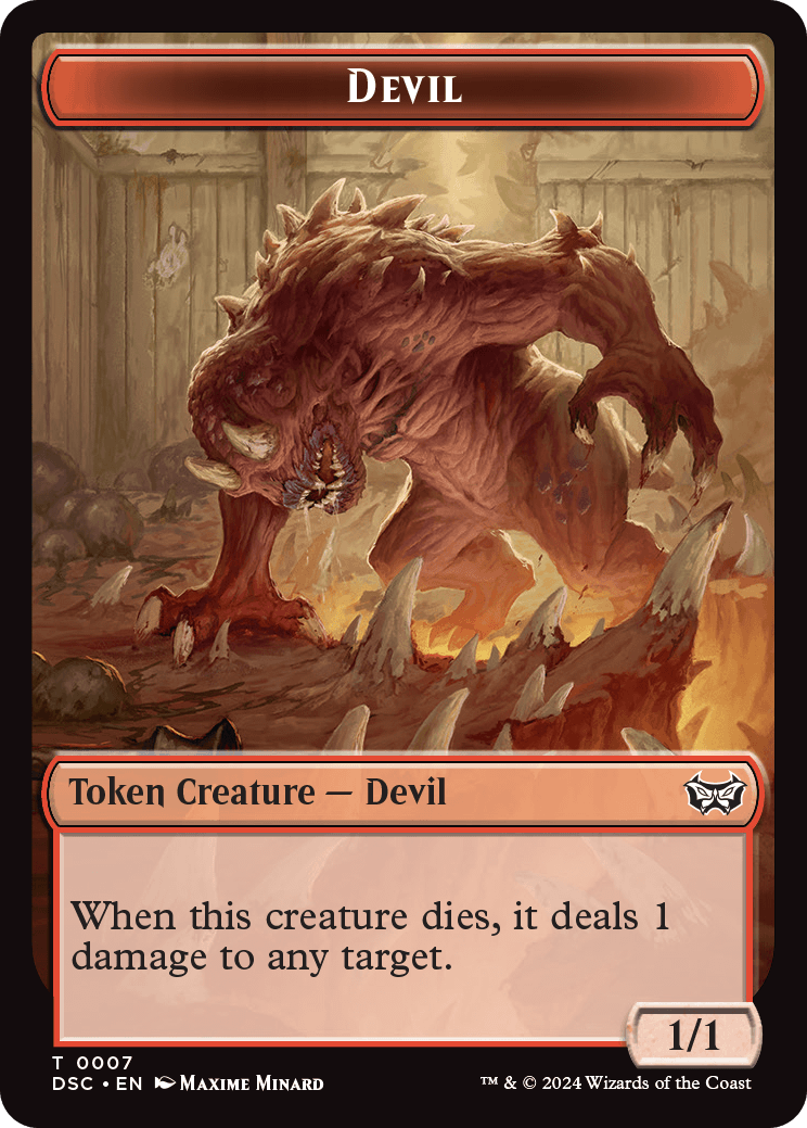 Devil Token // Scarecrow Token