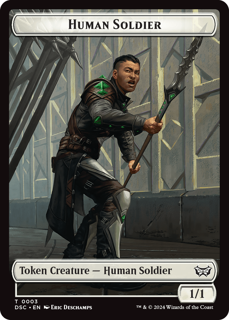 Human Soldier Token // Scarecrow Token