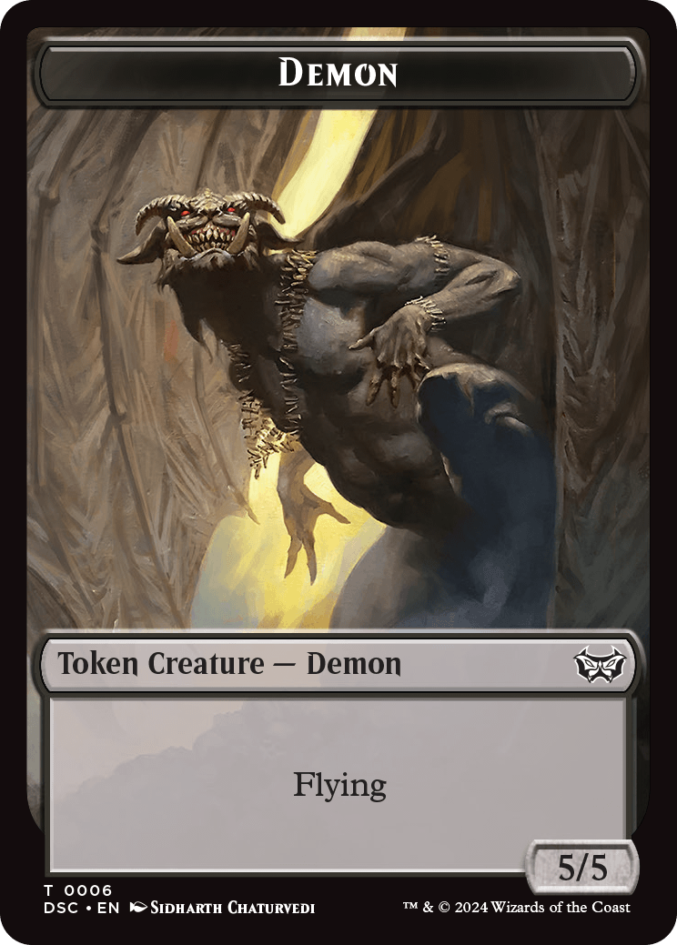 Demon Token // Bird Token