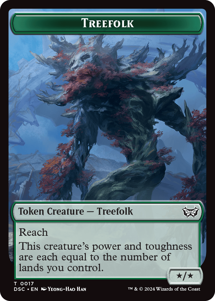 Treefolk Token // Spider Token