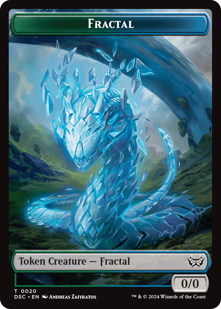 Fractal Token // Scarecrow Token