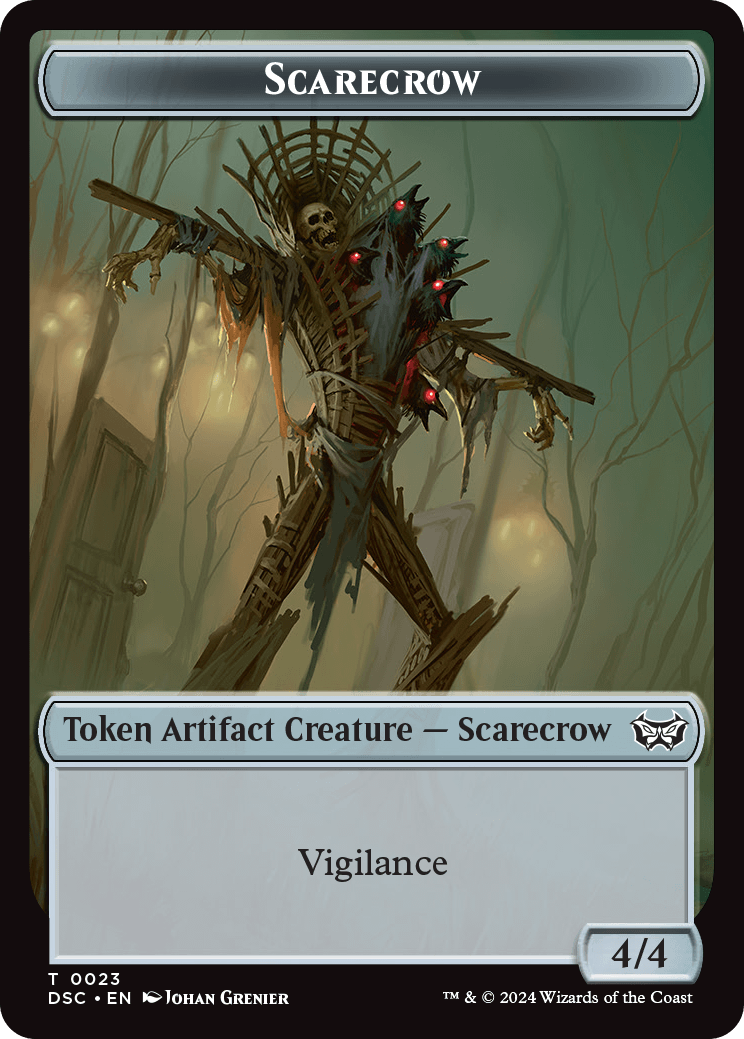 Scarecrow Token // Glimmer Token