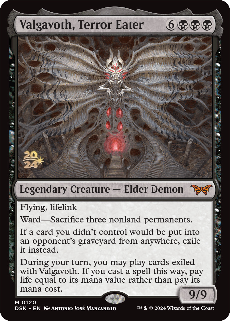 Valgavoth, Terror Eater