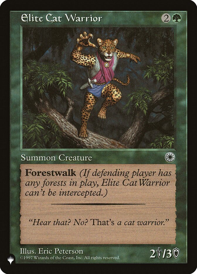 Elite Cat Warrior