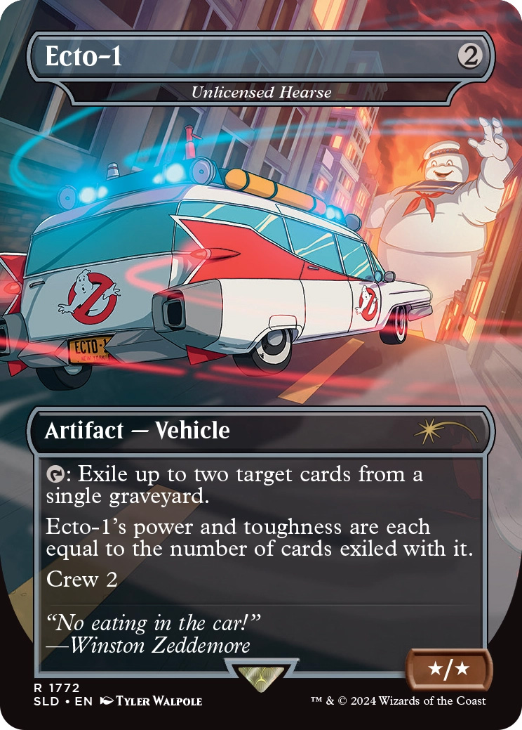 Unlicensed Hearse