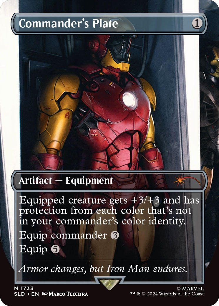 Commander's Plate