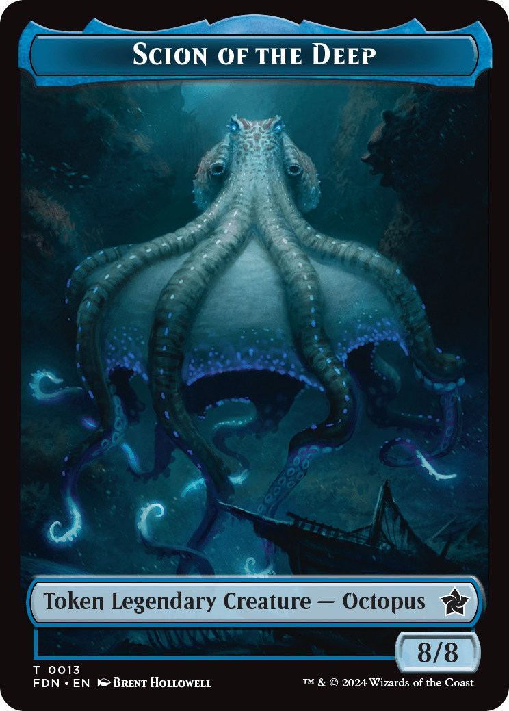 Scion of the Deep Token