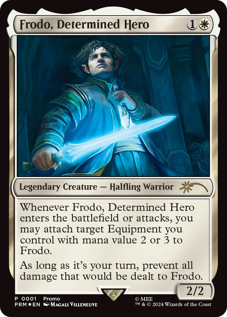 Frodo, Determined Hero