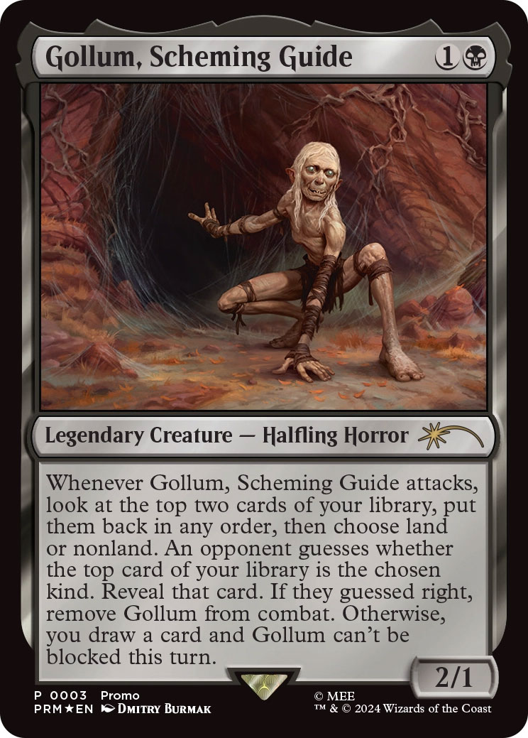 Gollum, Scheming Guide