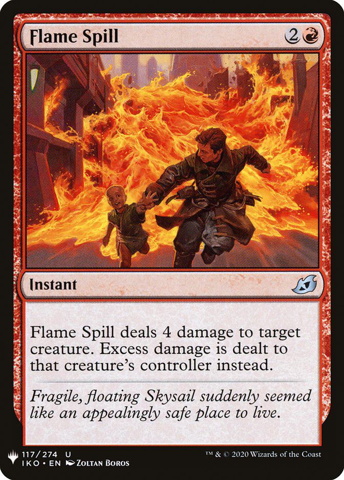 Flame Spill