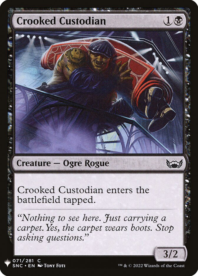 Crooked Custodian