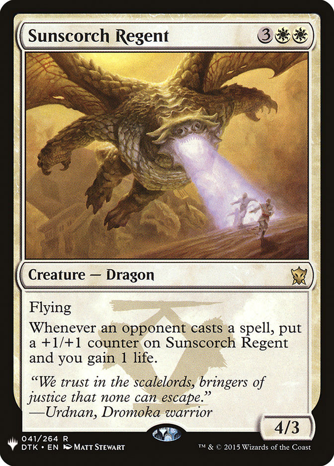 Sunscorch Regent