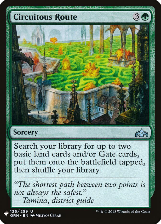 Circuitous Route