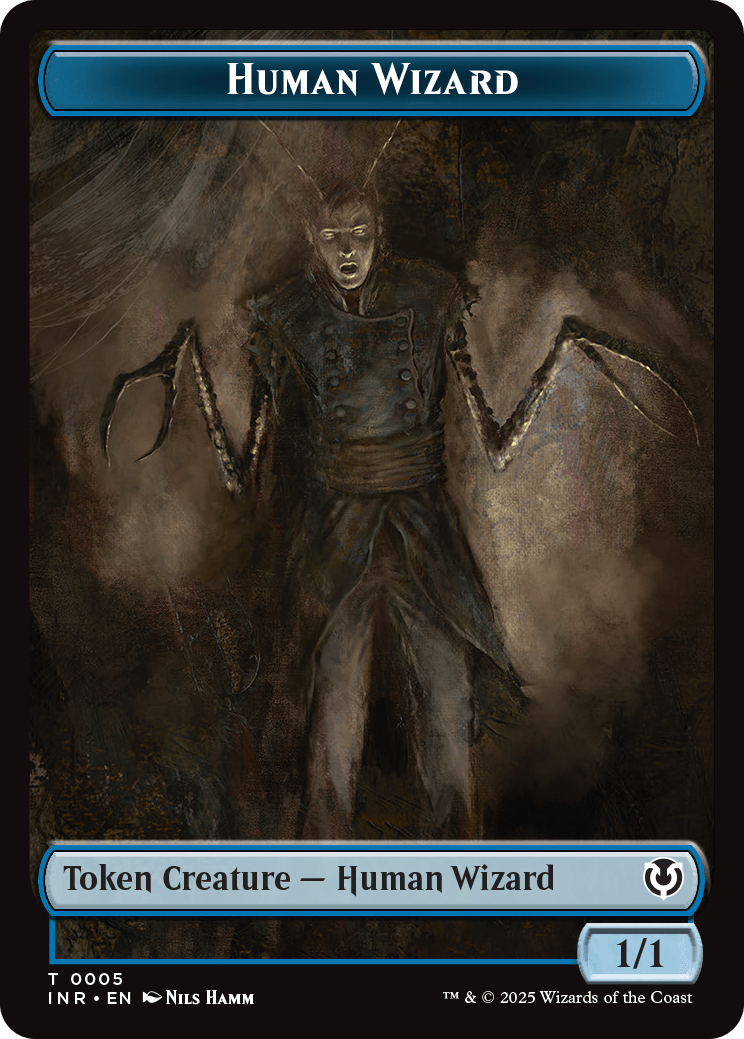 Human Wizard Token