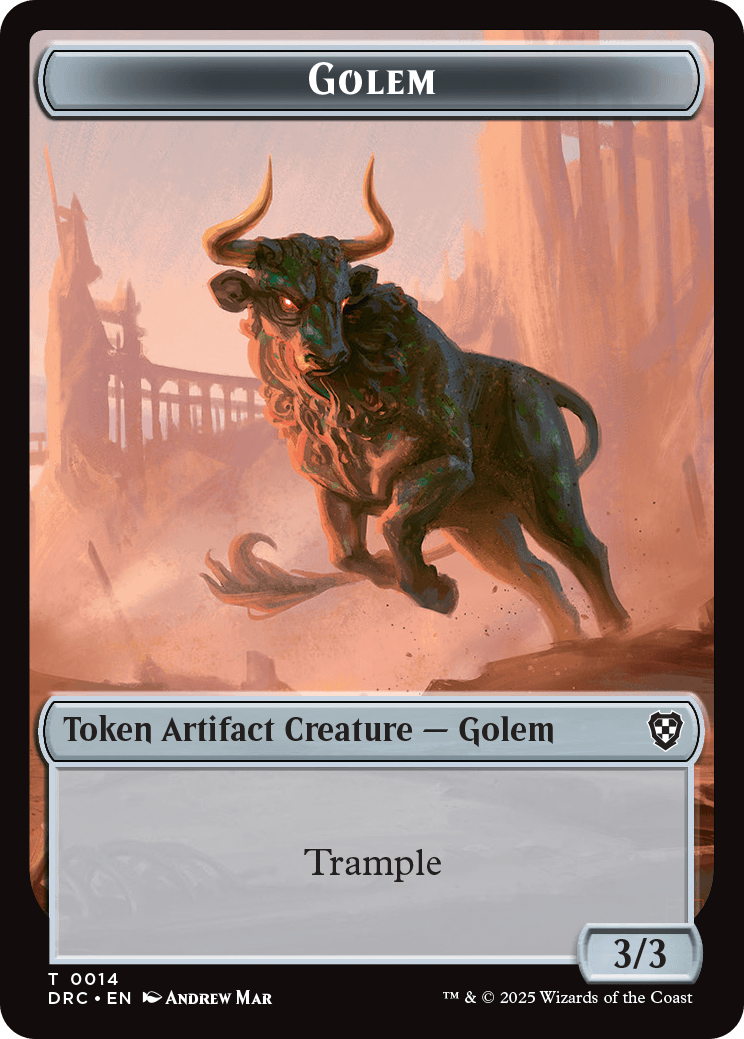 Golem Token // Thopter Token