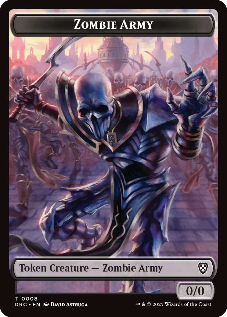 Zombie Army Token