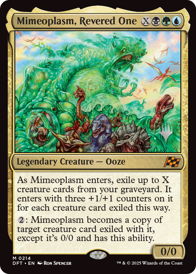 Mimeoplasm, Revered One
