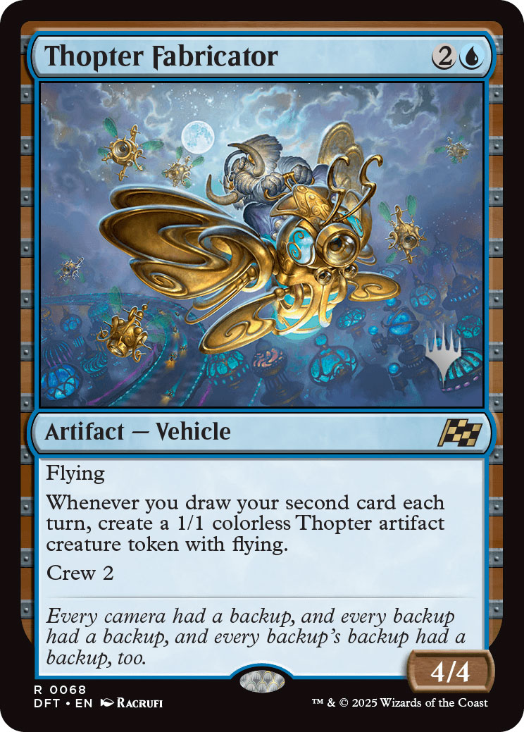 Thopter Fabricator