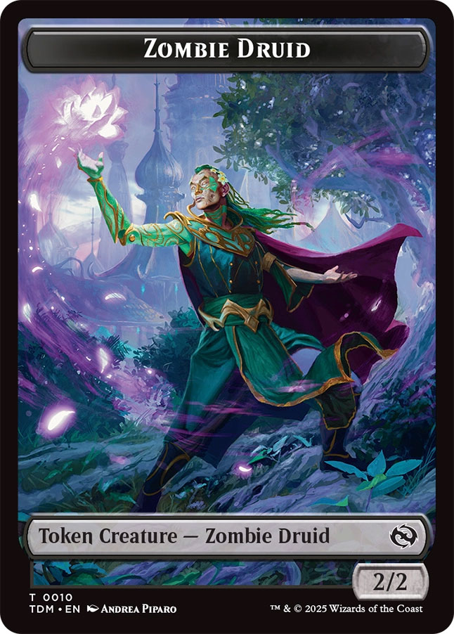 Zombie Druid Token
