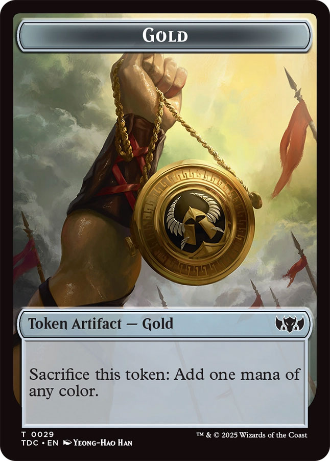 Gold Token // Elemental Token