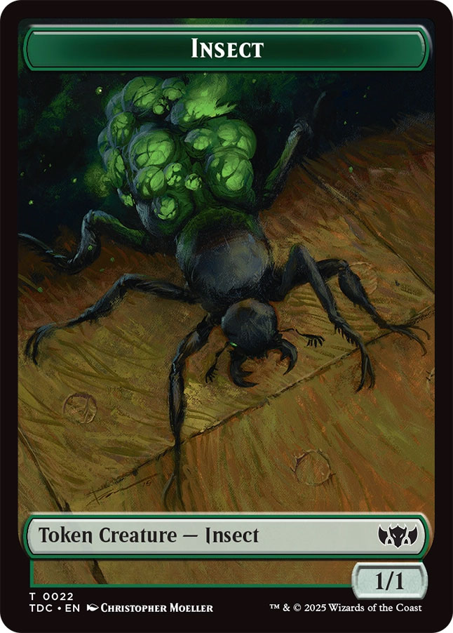 Insect Token // Zombie Druid Token